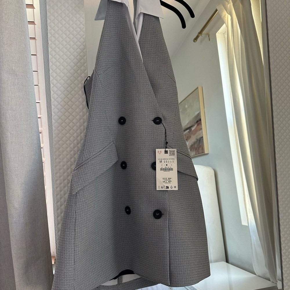 Zara Gray Mini Dress